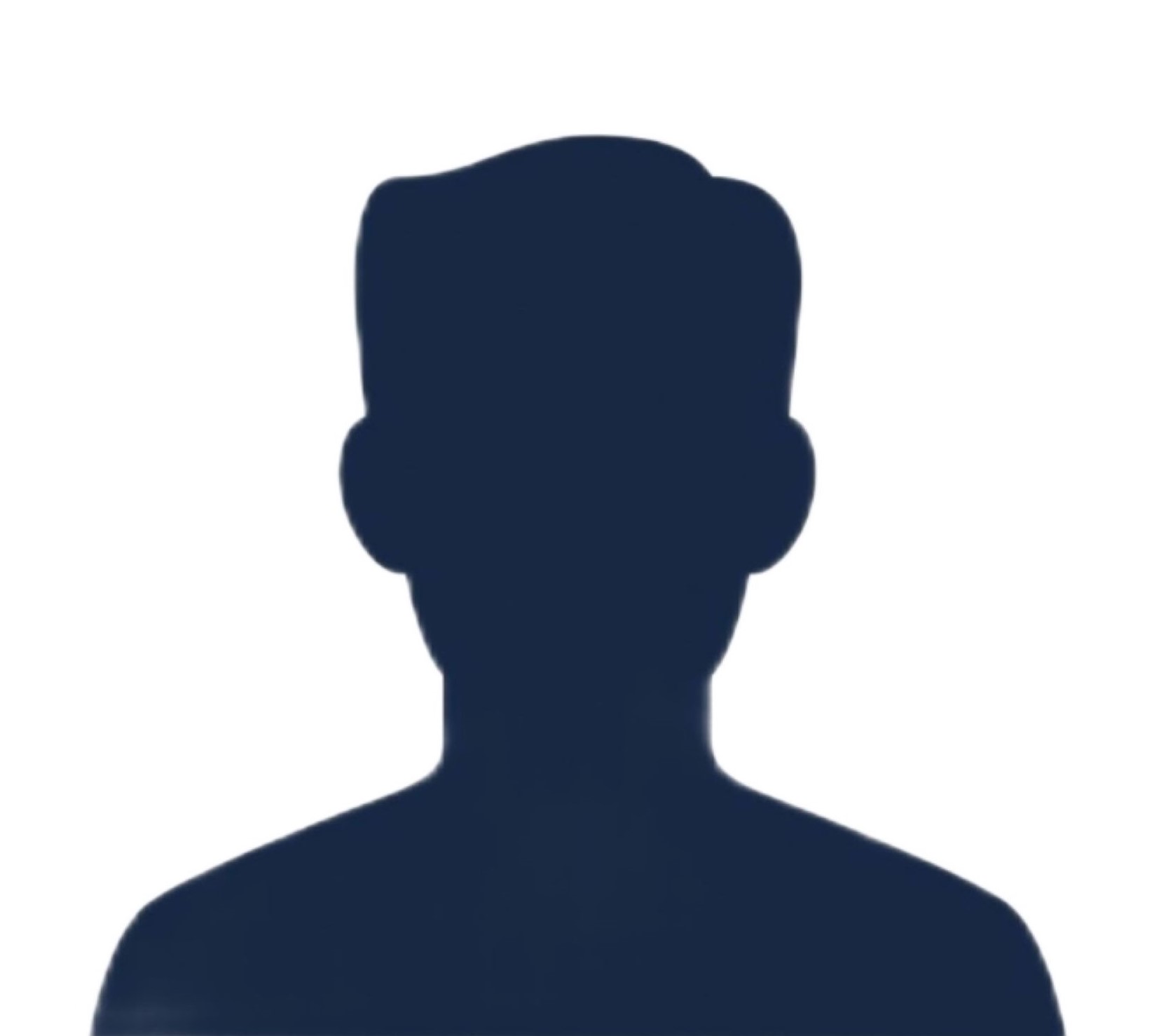 Male silhouette
